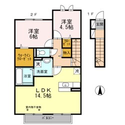 EXCELSIOR柏村の物件間取画像